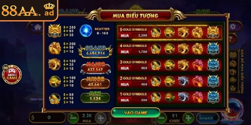 Kho Báu Tứ Linh 88AA – Săn kho báu thần thoại đầy hấp dẫn 3 Ghi lại tần suất xuất hiện của từng linh vật giúp nhận biết chu kỳ quay